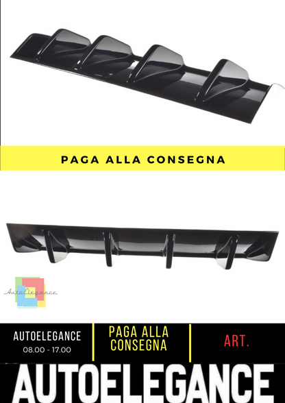 ✨Black Rear Diffuser Lights Suitable for Audi RS3 8V FL Sedan✨