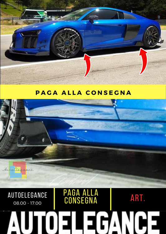 💫Racing Side Skirts suitable for Audi R8 Mk.2💫