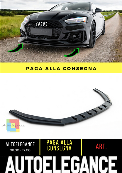💫Splitter anteriore V.1 adatto per Audi RS5 Coupe / Sportback F5💫
