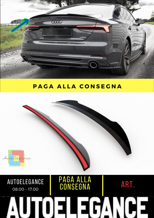 ✨V.1 Spoiler Cap Suitable for Audi A5 F5 Sportback✨