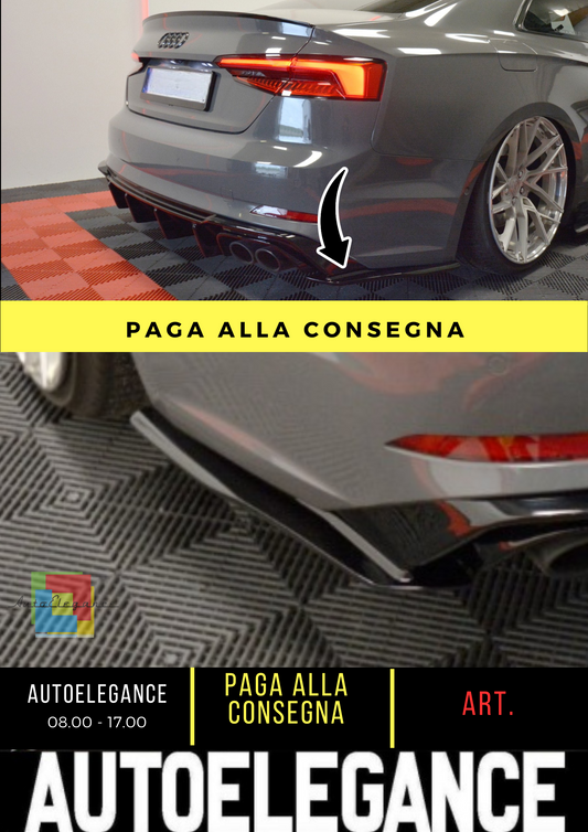 ✨Rear Side Splitter Suitable for Audi S5 F5 Coupe✨