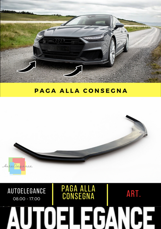 🔥Front splitter V.1 Audi A7 S-Line C8 / S7 C8 / C8 Facelift / S7 Facelift🔥