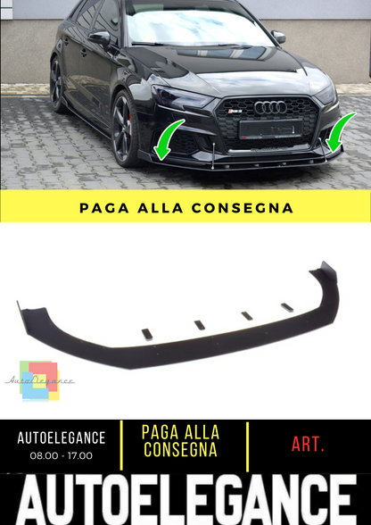 ✨Front Splitter V.1 suitable for Audi RS3 8V FL Sportback✨