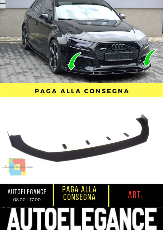 ✨Front Splitter V.1 suitable for Audi RS3 8V FL Sportback✨