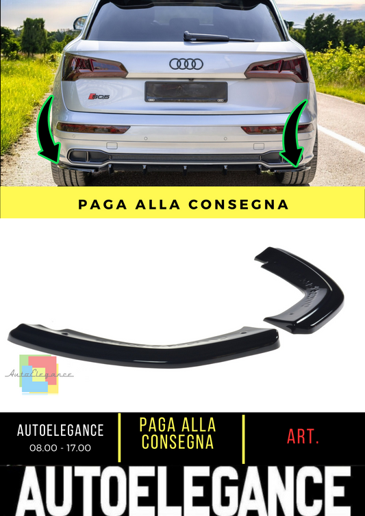 🔥SPLITTER LATERALI POSTERIORI adatto per Audi SQ5/S-line MkII🔥