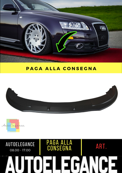 ✨Splitter anteriore adatto per Audi A6 S-Line C6 FL✨