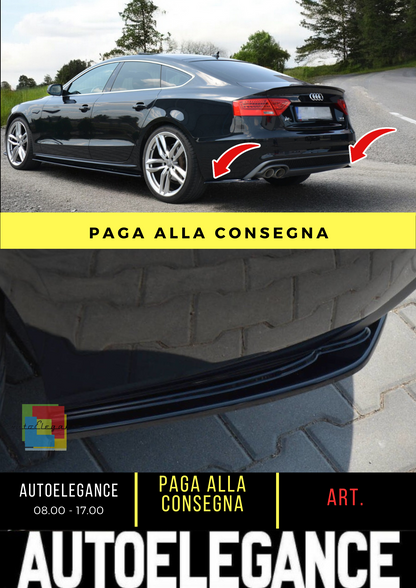 ✨Splitter laterali posteriori adatto per Audi A5 S-Line 8T FL Sportback✨