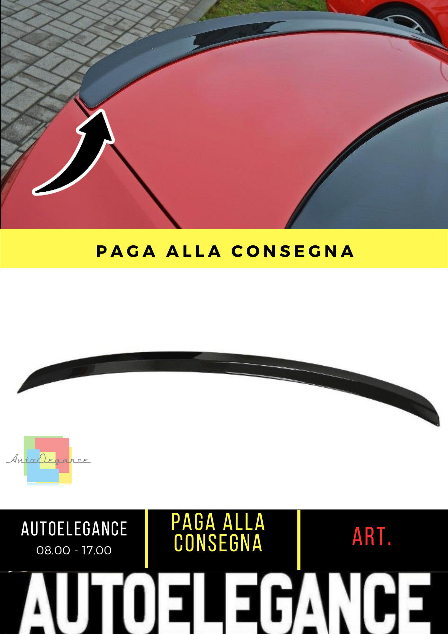 💫Tappo spoiler adatto per Audi A5 S-Line F5 Coupe💫