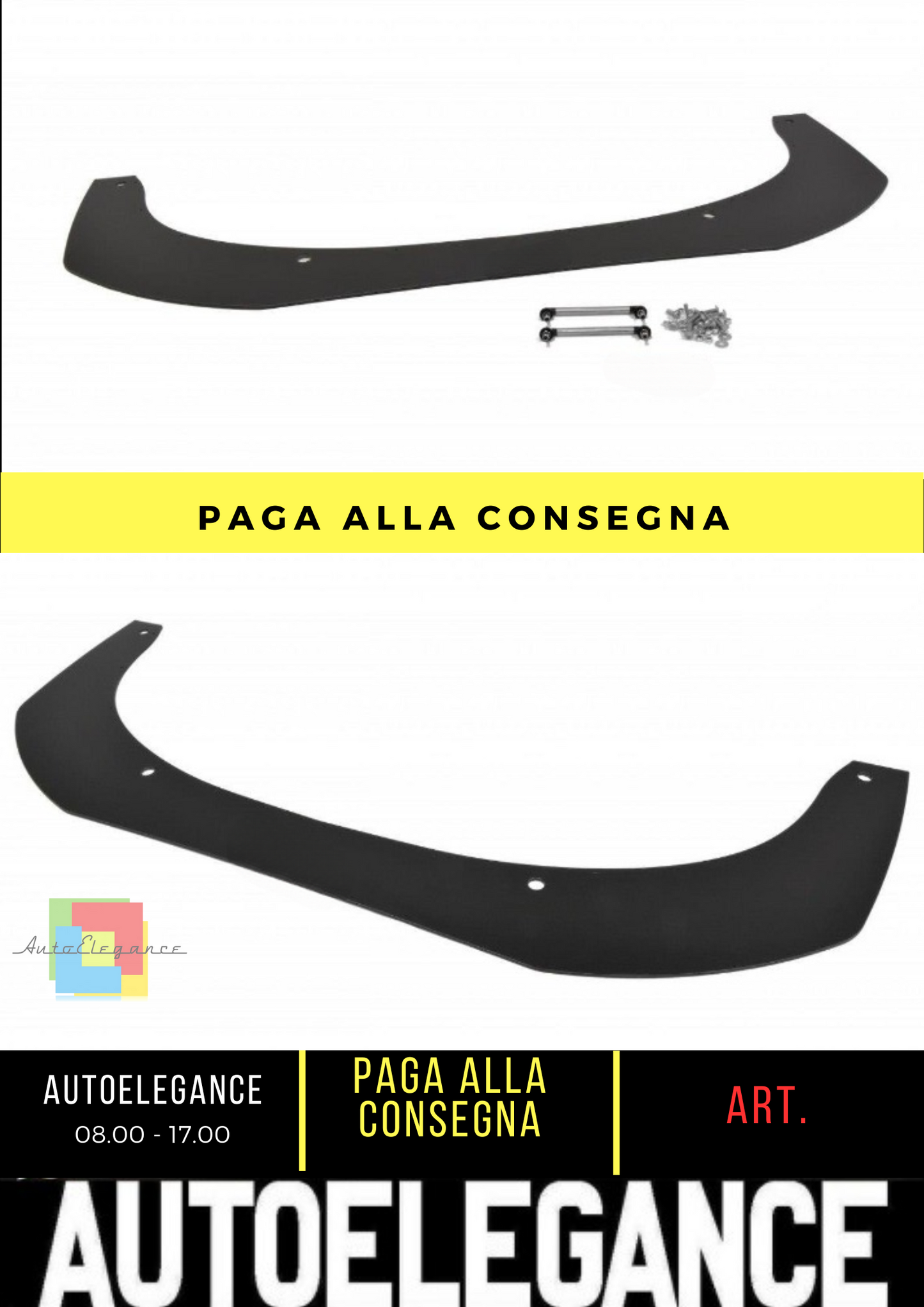 ⭐SPLITTER ANTERIORE RACING v.2 AUDI RS6 C6⭐
