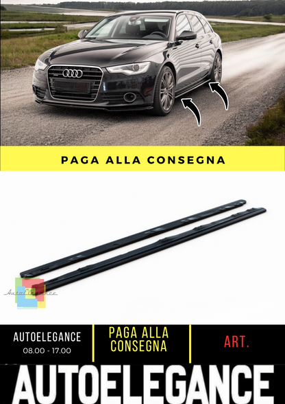 ⭐Under Side Skirts V.1 suitable for Audi A6 C7⭐