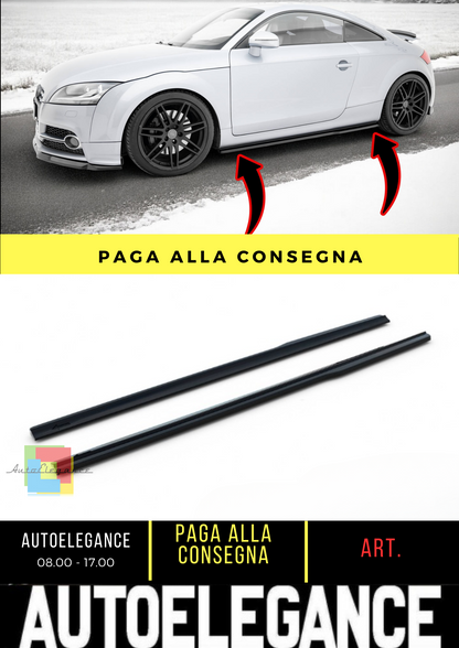 ⭐Sotto Minigonne Laterali V.1 adatto per Audi TT S / TT S-Line 8J Facelift⭐