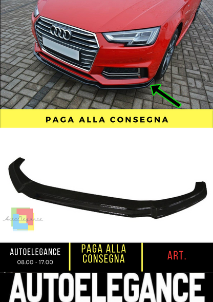 ⭐Splitter anteriore V.1 adatto per Audi S4 / A4 S-Line B9⭐