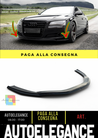 ⭐Front splitter suitable for Audi A8 D4⭐
