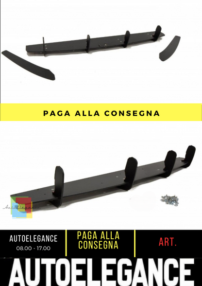 ⭐Diffusore Posteriore e Splitter Laterali Posteriori Audi A6 S-Line C7  ⭐