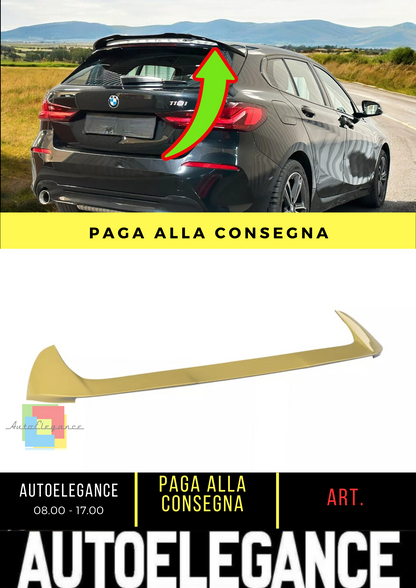 ⭐SPOILER TETTO ADATTO PER BMW 1 SERIES F40 PU UNPAINTED⭐