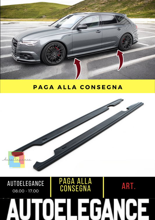 ⭐Under Side Skirts V.1 suitable for Audi A6 /A6 C7 S-line / S6 C7 Facelift⭐