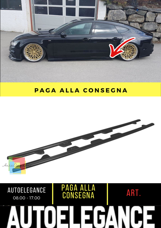⭐Under Side Skirts V.1 suitable for Audi S7 / A7 S-Line C7⭐