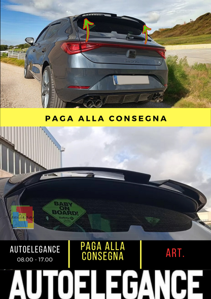 🔥ROOF SPOILER SUITABLE FOR SEAT LEON FR MK4/CUPRA LEON MK1 HATCHBACK (2020-)PU🔥
