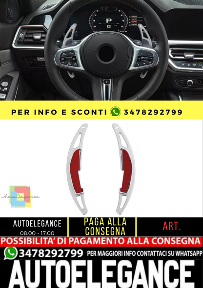 🔥Leve cambio cambio alluminio argento adatte per BMW X5M F85 X6M F86 14-19🔥