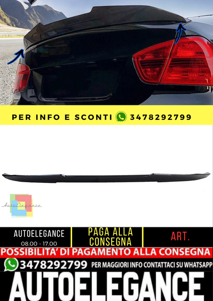 🔥Spoiler posteriore a coda di rondine in carbonio adatto per berlina BMW E90 🔥