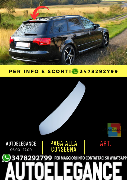 💕SPOILER SUITABLE FOR AUDI A4 S4 B7 AVANT S-LINE 💕