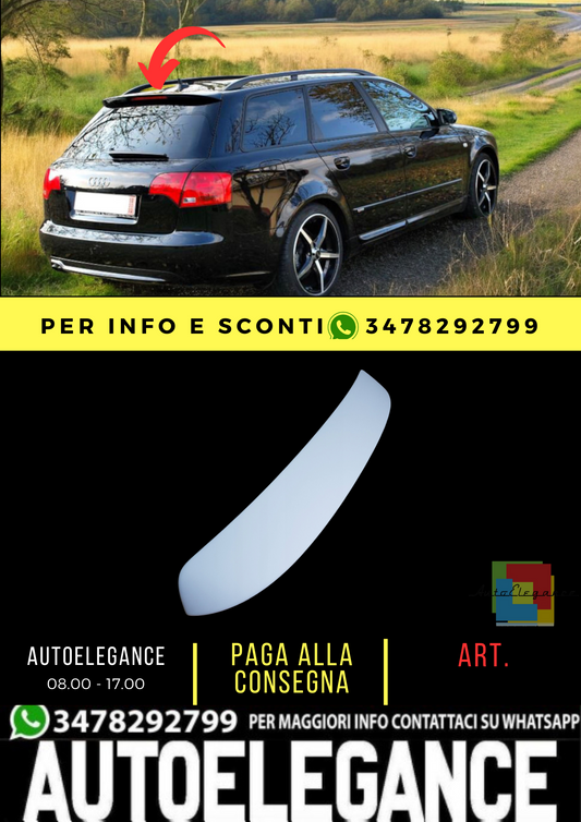 💕SPOILER SUITABLE FOR AUDI A4 S4 B7 AVANT S-LINE 💕