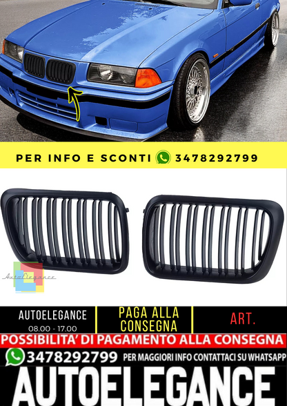 🔥Prestazioni a doppia barra della griglia del radiatore sportiva perBMWSeria3🔥