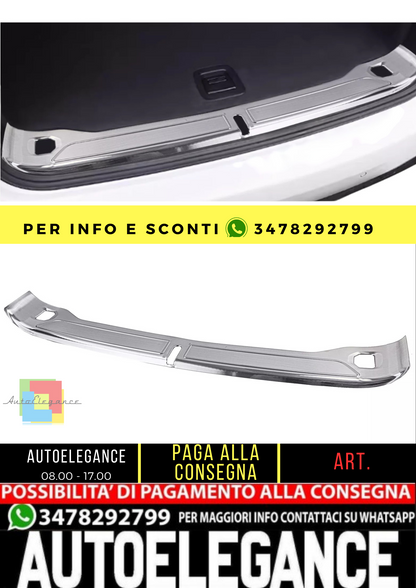 🔥Protezione paraurti interno in acciaio inox per la soglia di carico perBMWX3🔥