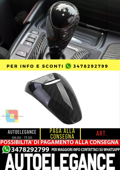 🔥Pomello del cambio automatico con copertura in vero carbonio adatto per BMW 🔥
