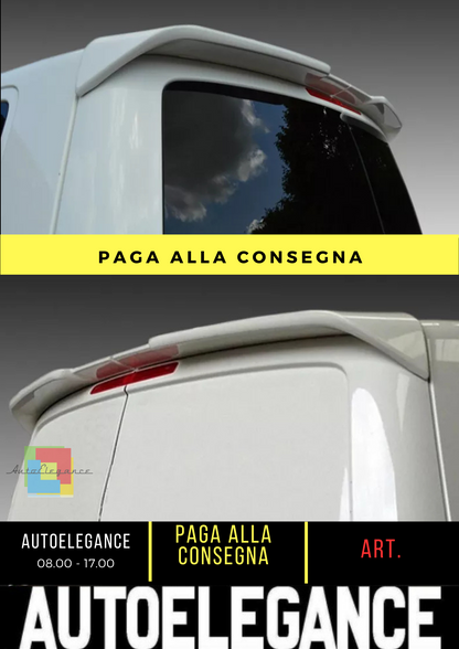 🔥SPOILER TETTO ALETTONE POSTERIORE 2 PORTE ADATTO  PER VW T5 T6🔥