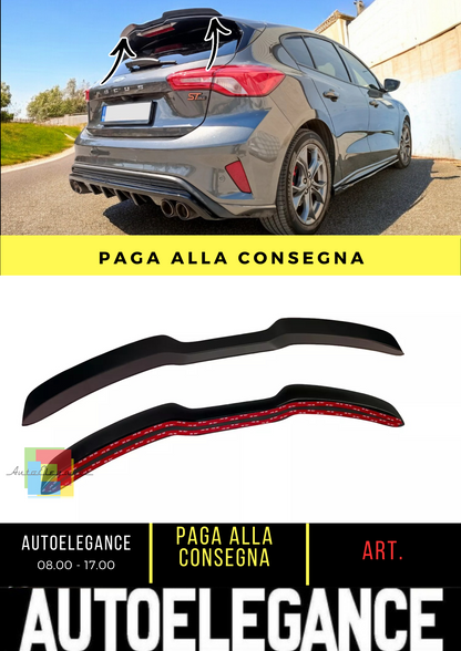 🔥EXTENSION ROOF SPOILER SUITABLE FOR FORD FOCUS MK4 ST-LINE (2018-) ABS🔥