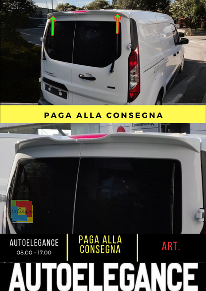 🔥SPOILER TETTO ALETTONE POSTERIORE 2 PORTE PER FORD TRANSIT CONNECT (2014-)🔥