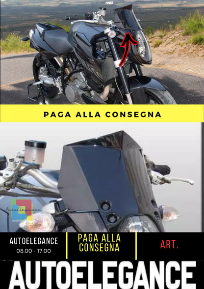 🔥KTM 990 SUPER DUKE (2007-2011) SCHERMO STANDARD AIRFLOW PLASTICA ABS🔥