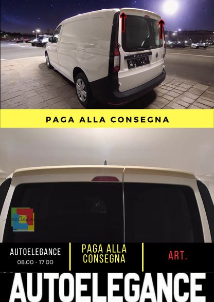 🔥SPOILER TETTO ALETTONE POSTERIORE 2 PORTE ADATTO PER VW CADDY MK5 (2020-)🔥