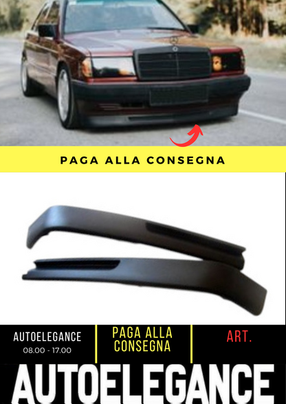 💕SPLITTER ANTERIORE ADATTO PER MERCEDES W201 💕