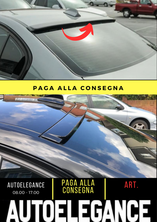 💕 REAR SPOILER SUITABLE FOR BMW 3 E90 GLOSSY BLACK 💕