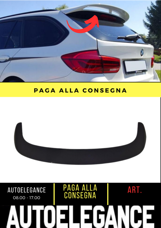 💕 REAR SPOILER SUITABLE FOR BMW 3 F31 BLACK 💕