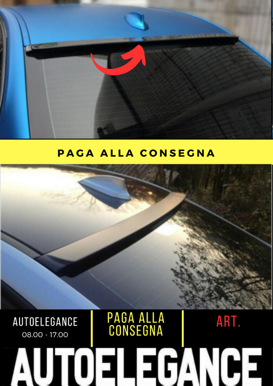 💕 REAR SPOILER SUITABLE FOR BMW 3 F30 GLOSSY BLACK 💕