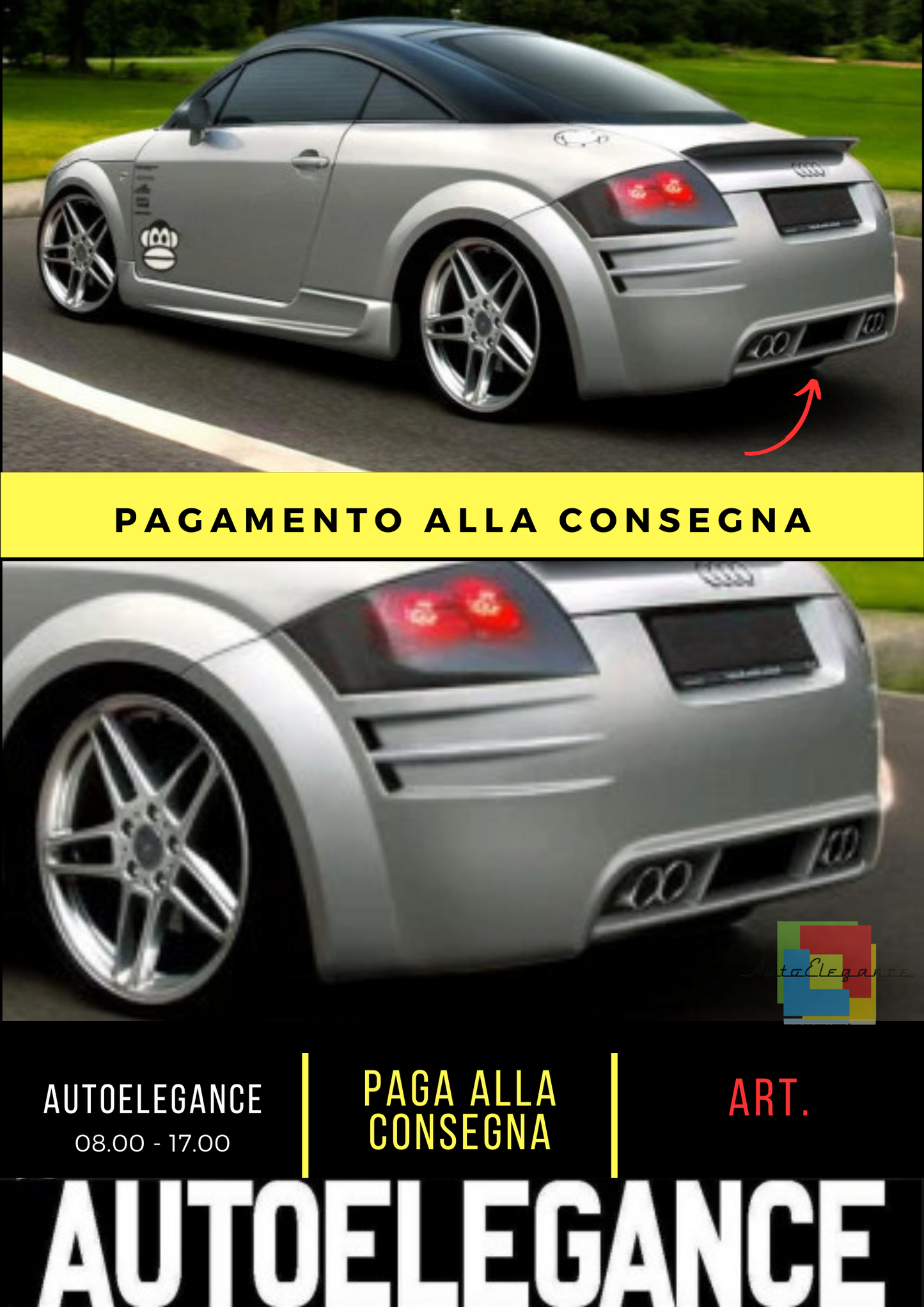 ❤️REAR BUMPER SUITABLE FOR AUDI TT❤️ 