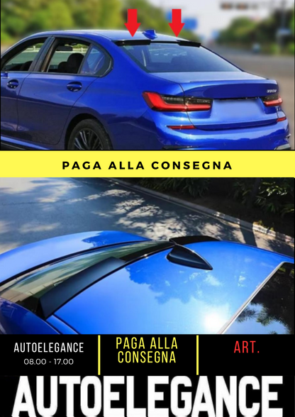 💕 SPOILER POSTERIORE ADATTO PER BMW 3 G20 NERO LUCIDO 💕