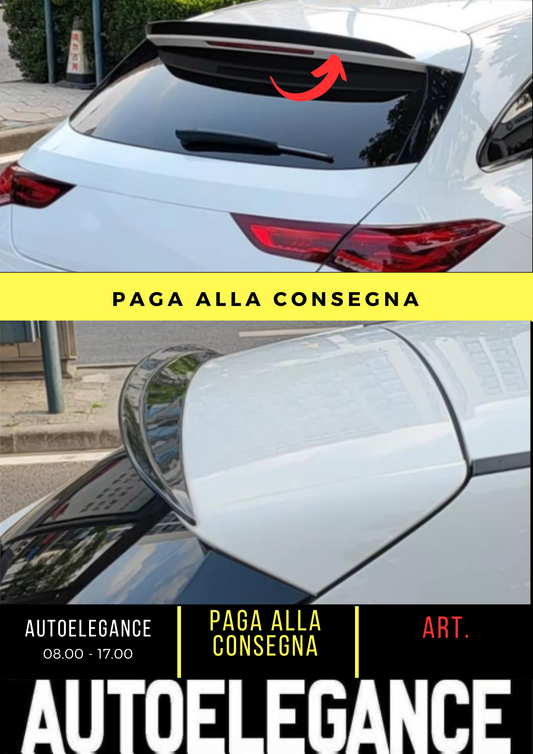 💕 SPOILER POSTERIORE ADATTO PER Mercedes CLA X118 2019+ NERO 💕