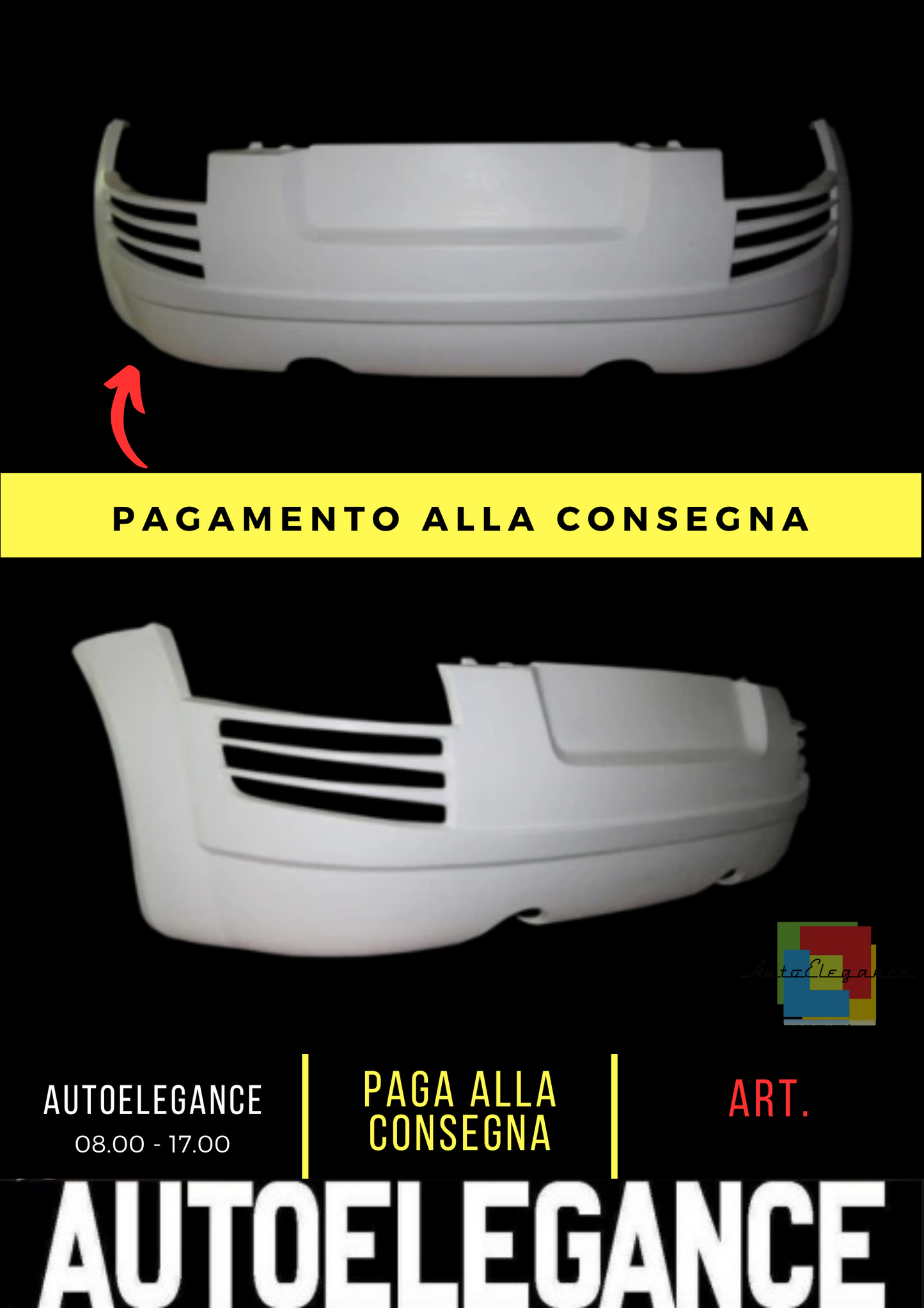 ❤️PARAURTI POSTERIORE ADATTO PER AUDI TT❤️