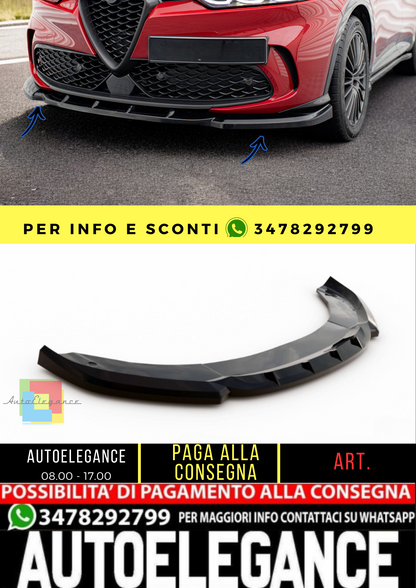 🔥Splitter anteriore V.2 Alfa Romeo Tonale Mk1🔥