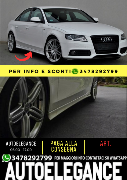 💕MINIGONNE LATERALI ADATTO PER AUDI A4 S4 B8 💕