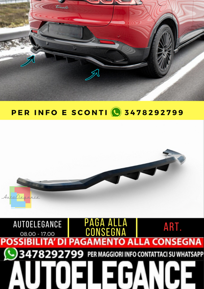 🔥Splitter posteriore (con barre verticali) Alfa Romeo Tonale Mk1🔥
