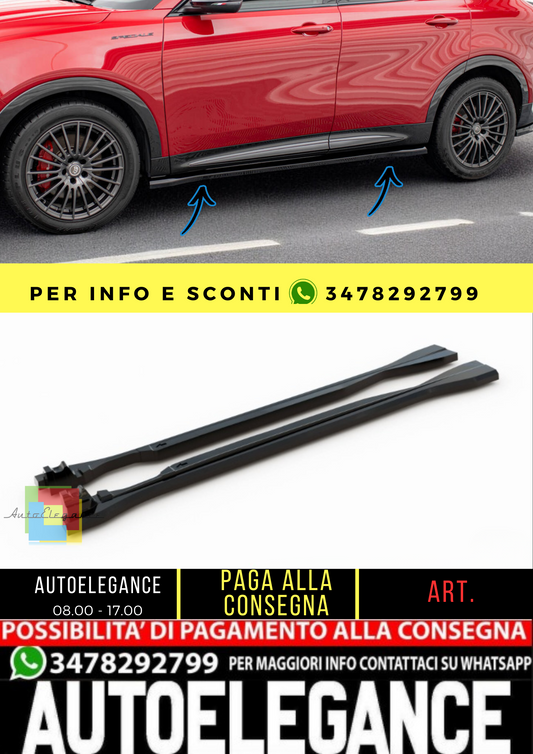 🔥Minigonne Laterali Diffusori Alfa Romeo Tonale Mk1🔥