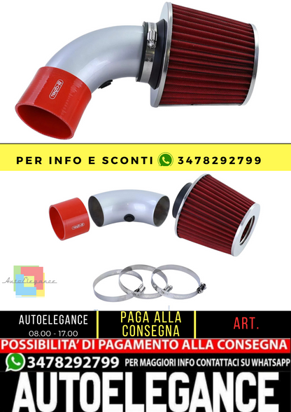 🔥Kit aspirazione aria con filtro sportivo rosso per BMW Serie 3 E36 1.8 Z3 1.9🔥