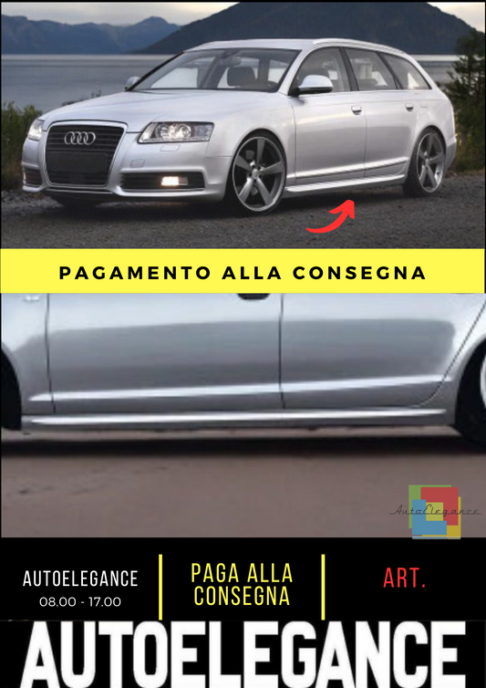 😍 SIDE SKIRTS SUITABLE FOR AUDI A6 C6 😍