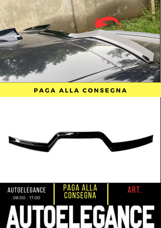 💕 SPOILER POSTERIORE ADATTO PER BMW X6 G06 NERO LUCIDO 💕