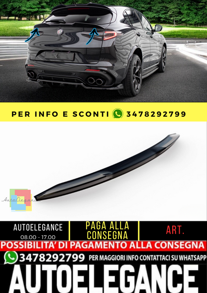 🔥Tappo Spoiler Inferiore 3D Alfa Romeo Stelvio Mk1🔥